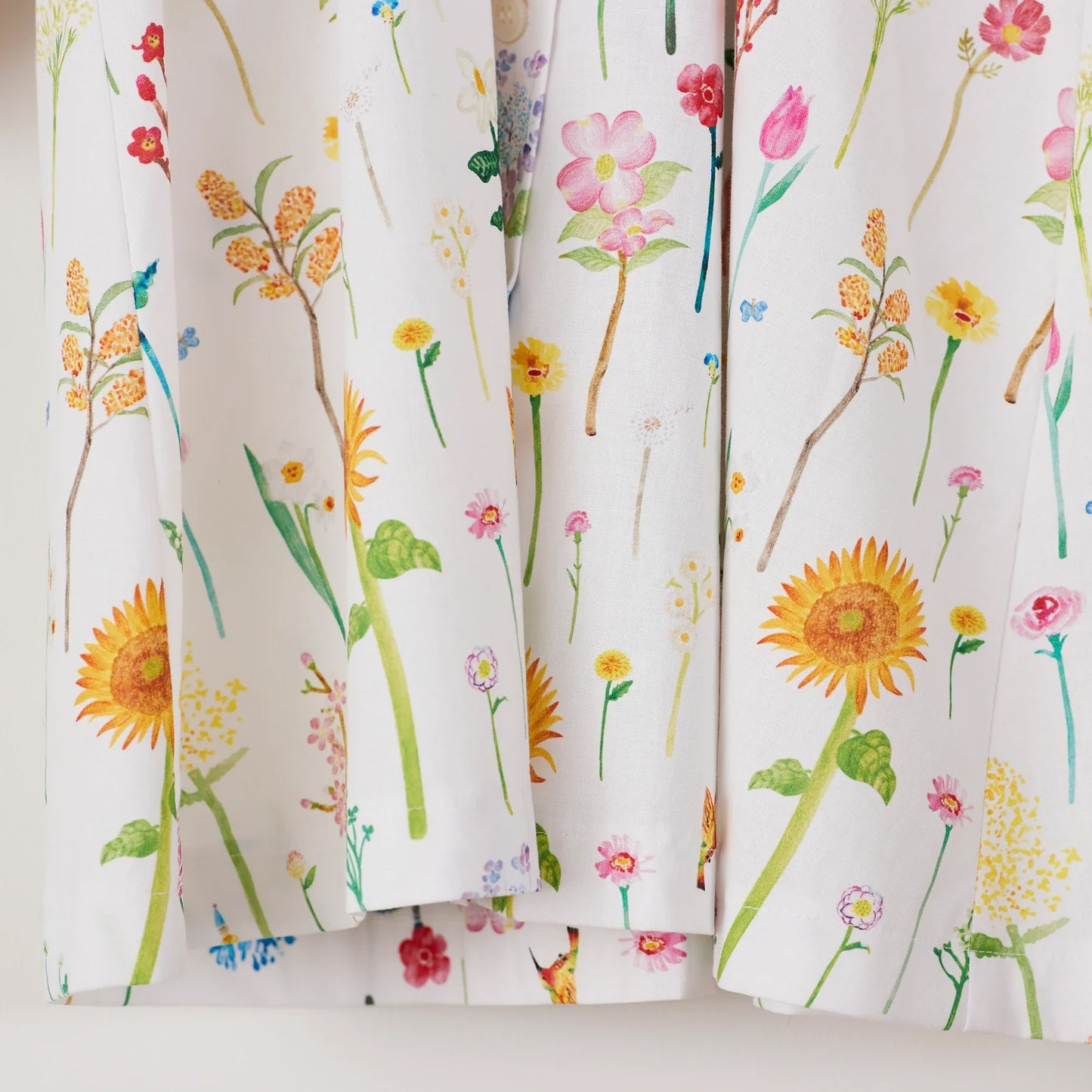 cotton - Flower Encyclopedia fabric