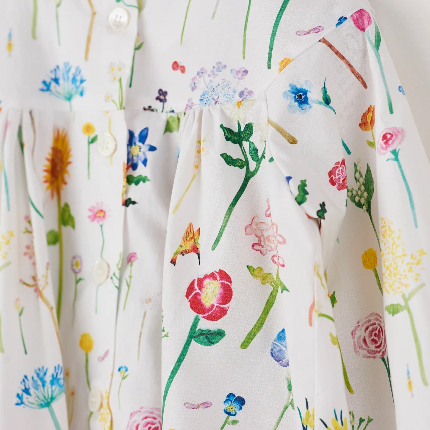 cotton - Flower Encyclopedia fabric