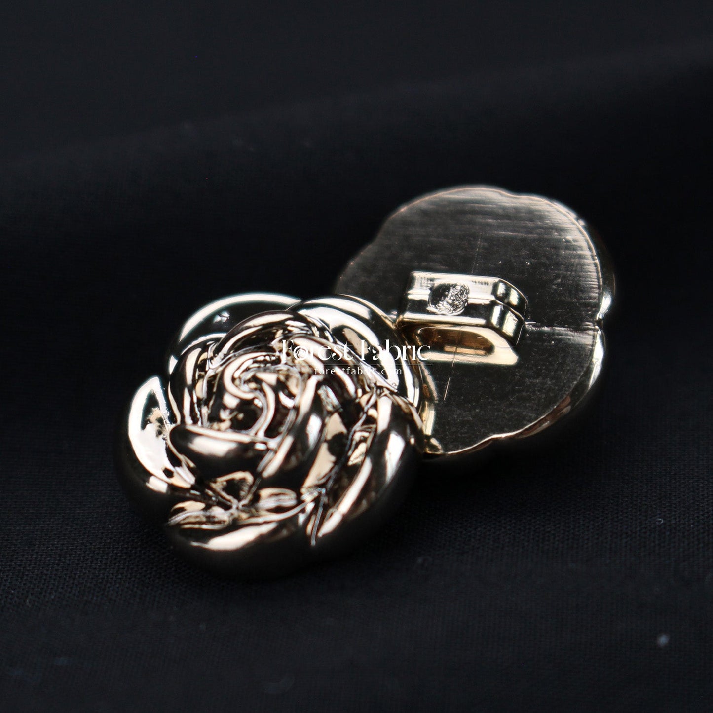 13/15/18mm Rose Blossom Buttons - FO:REST Fabric 布恩堂Liberty fabrictana lawnjapanese fabricykk zipper