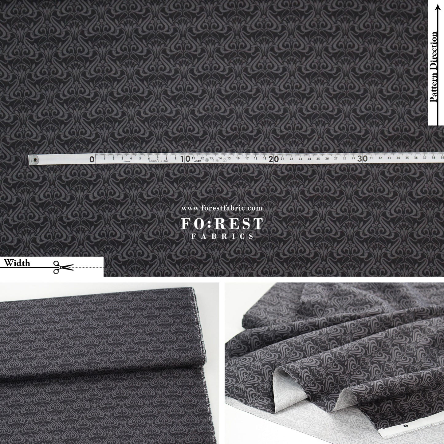 Quilting Liberty - Nouveau Shadow 3 fabric