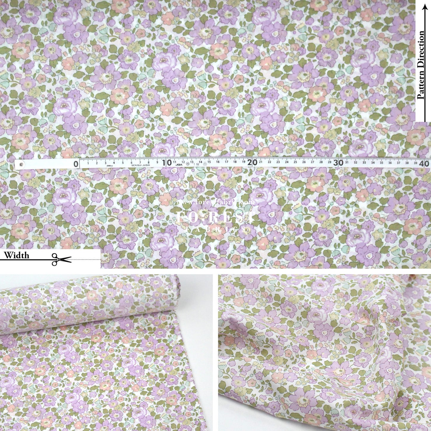 Liberty of London (Cotton Tana Lawn Fabric) - Betsy