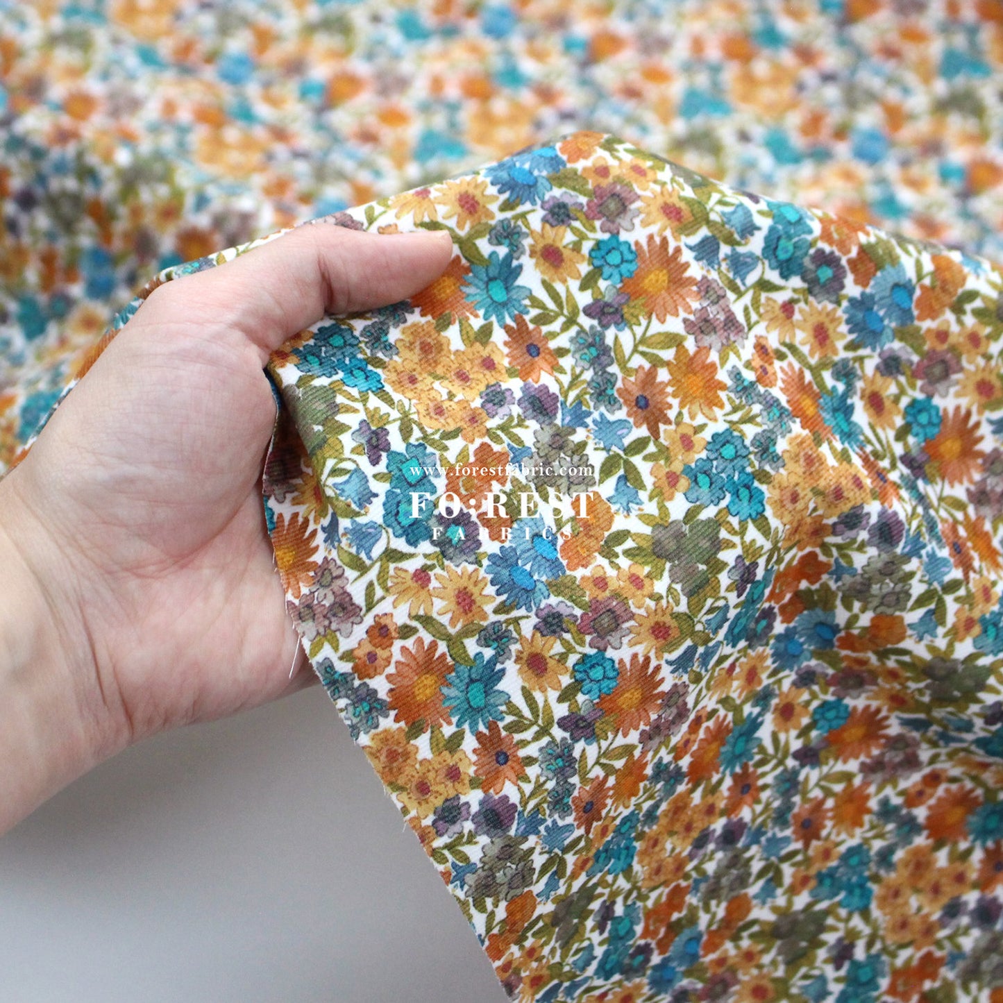 Liberty of London (28w Corduroy Fabric) - Sandra Spring