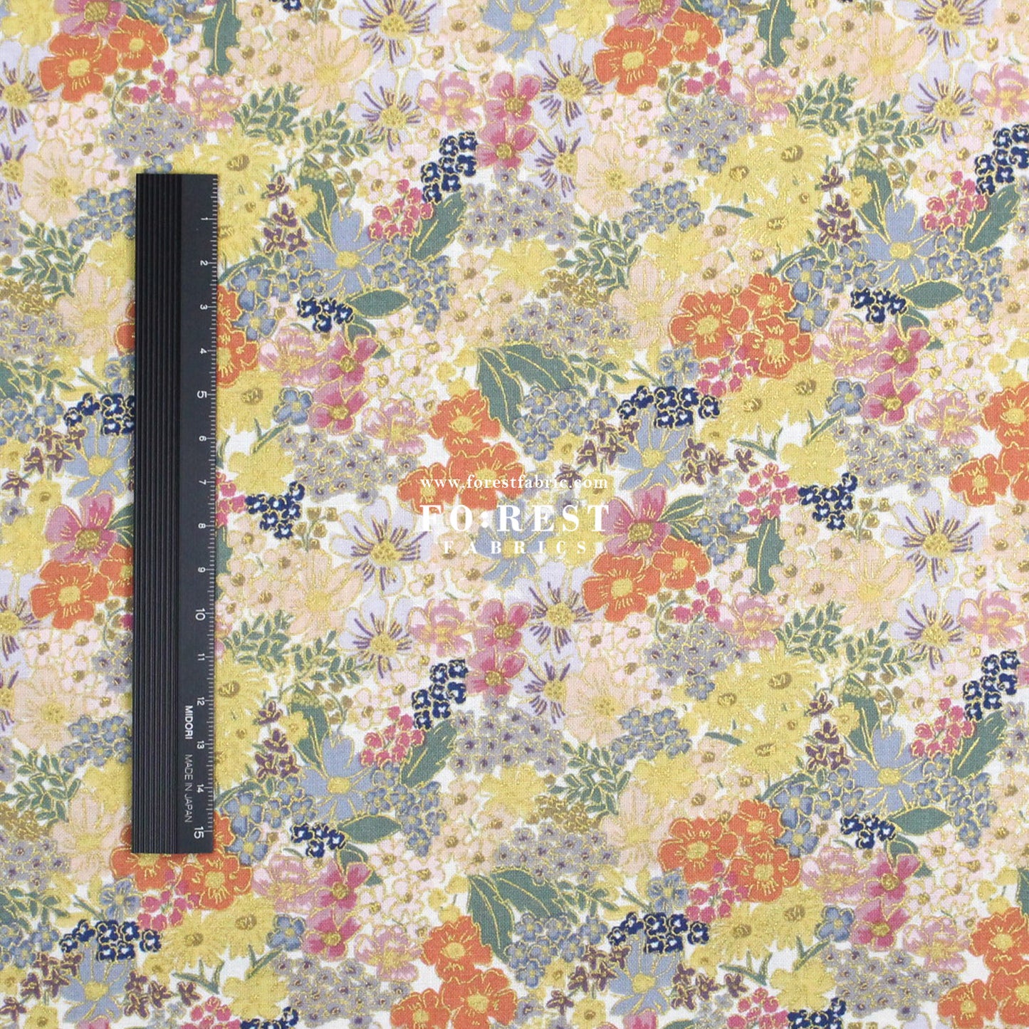 cotton - Mimi Metallic fabric