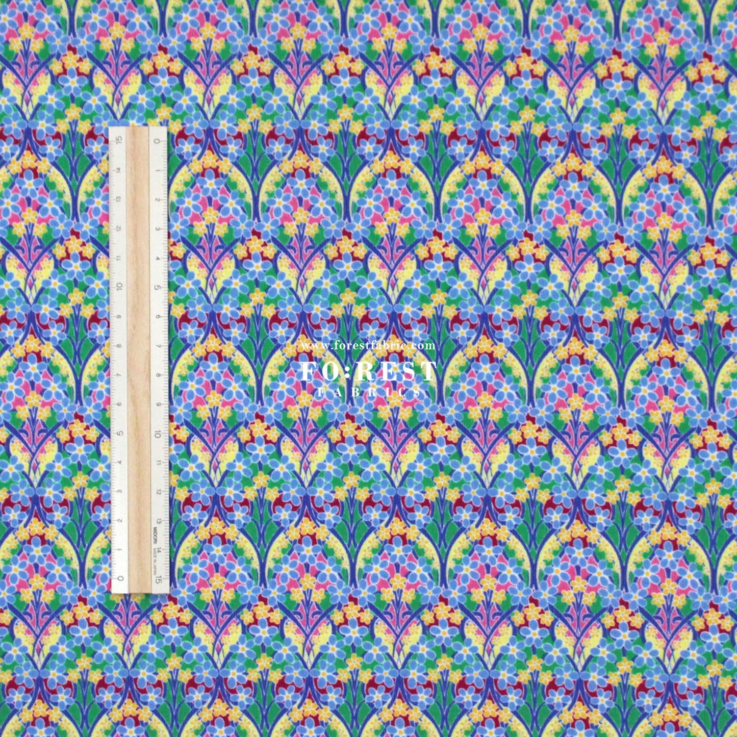 Liberty of London (28w Corduroy Fabric) - Iona Flower
