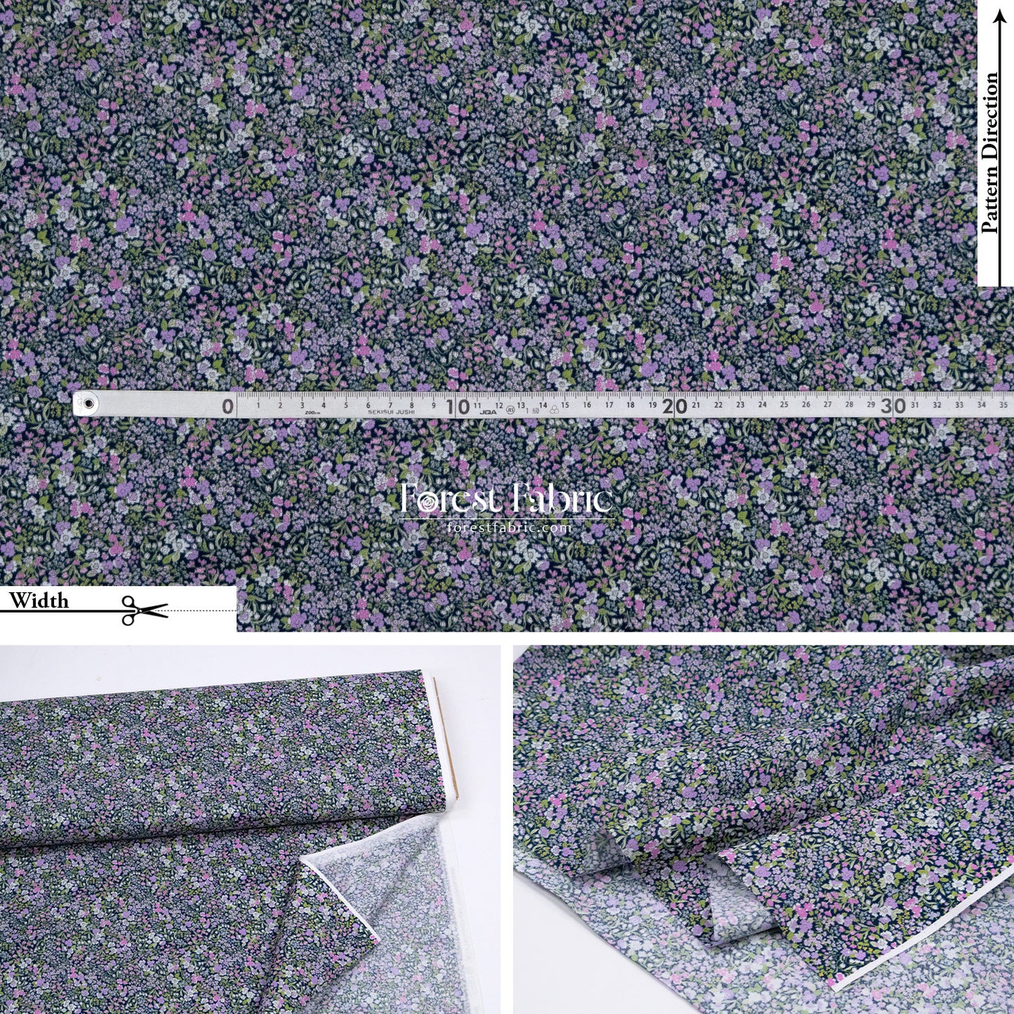 cotton - Petite Flower fabric