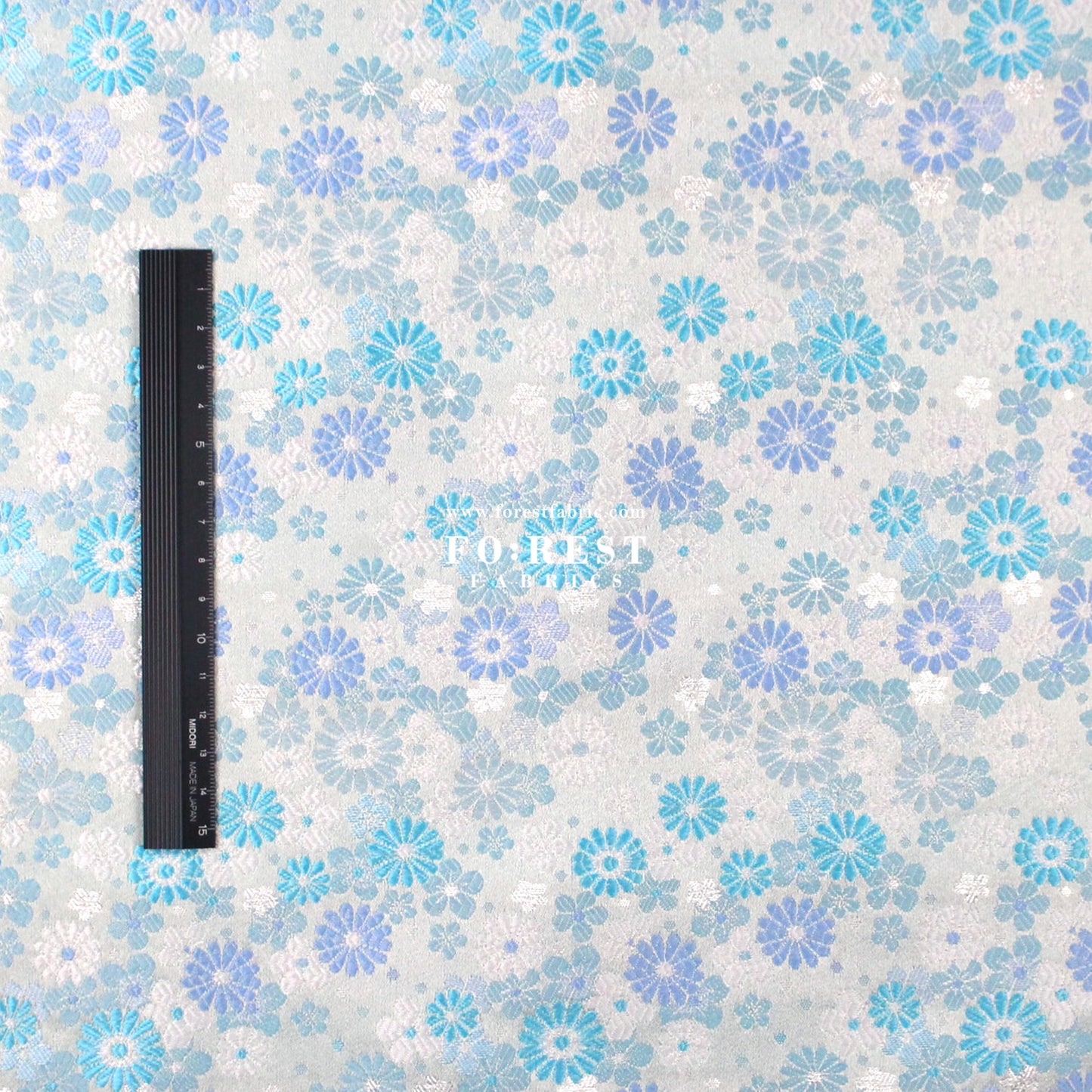 Gold Brocade - chrysanthemum fabric