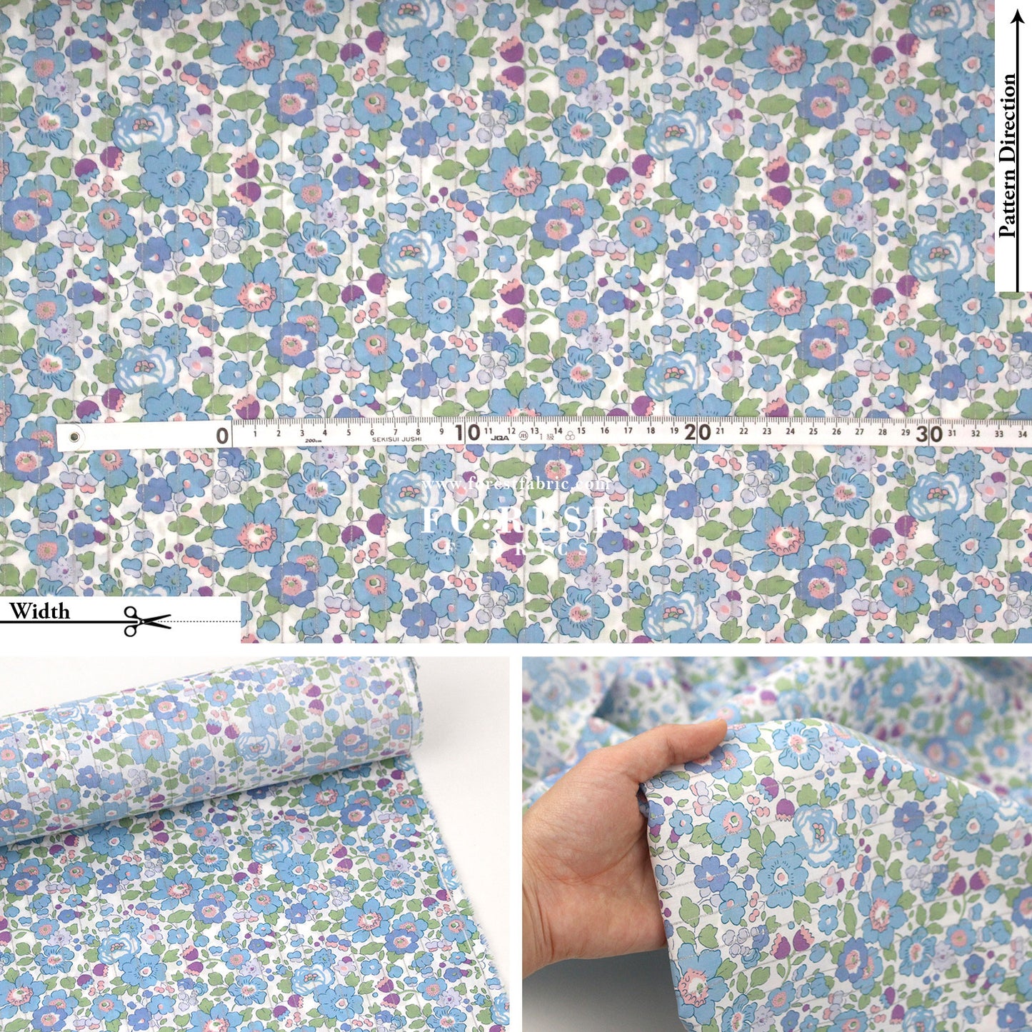 Liberty of London (Cotton Tana Lawn Fabric) - Betsy