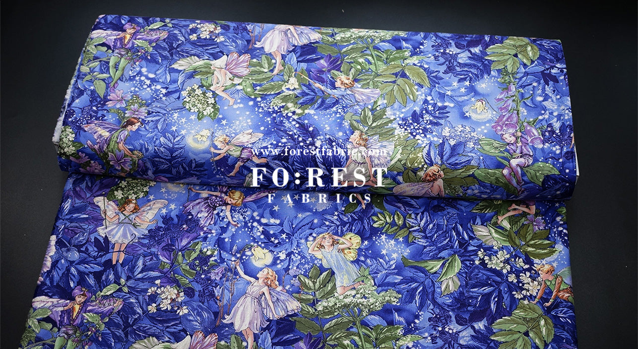 cotton - Fairy Nighte Fairies fabric