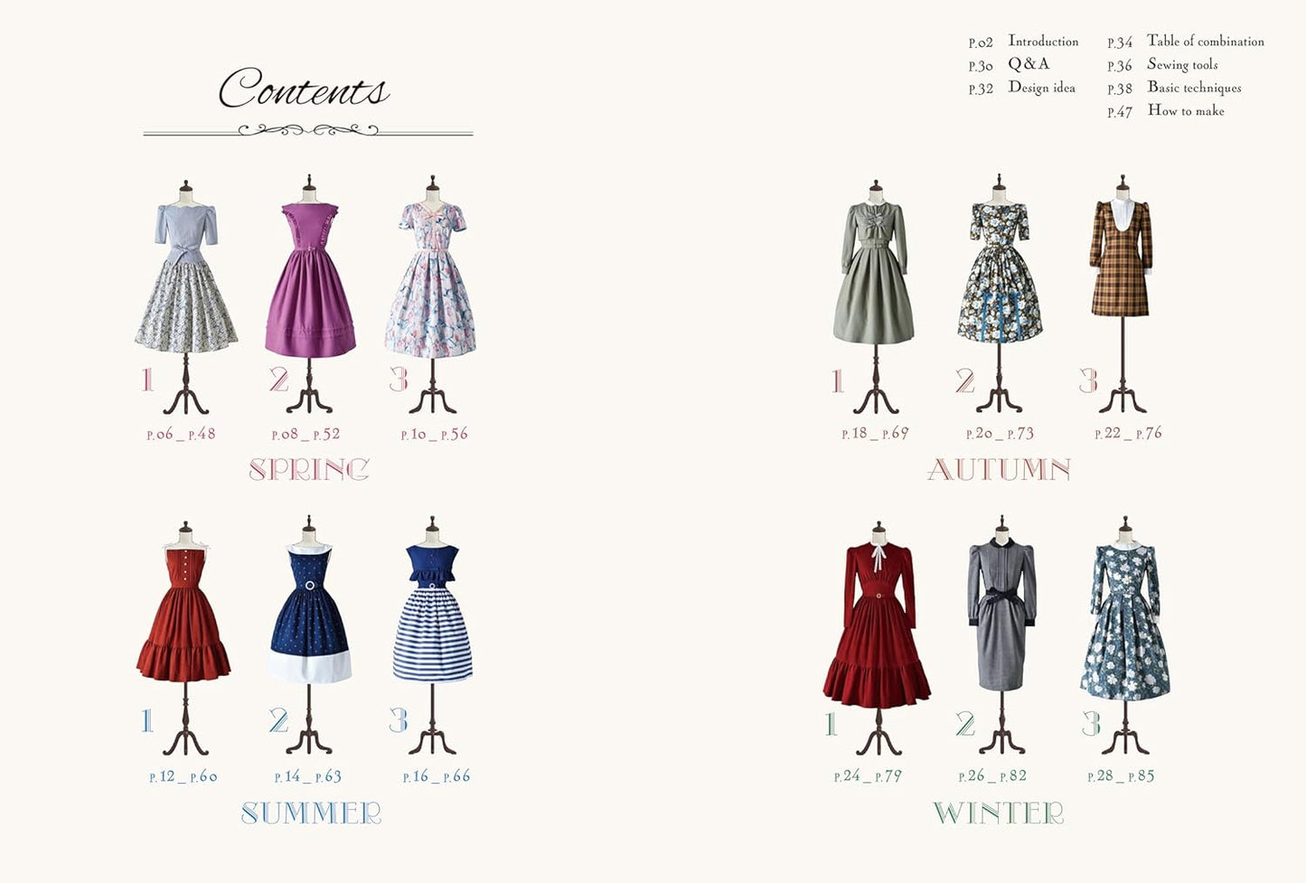 Retro Girly Dress Sewing Book by Mayo Suzuki Sewing Book