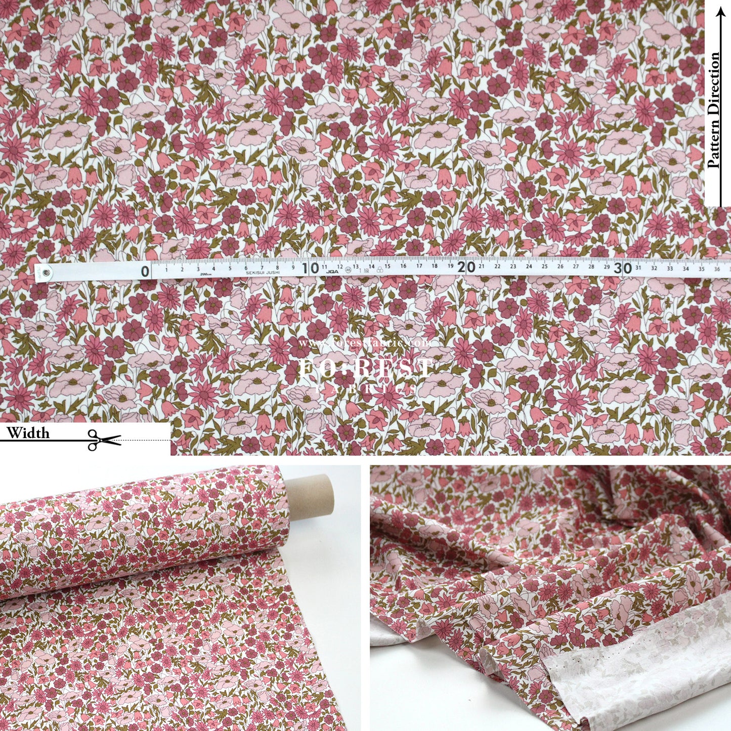 Liberty of London (28w Corduroy Fabric) - Poppy And Daisy