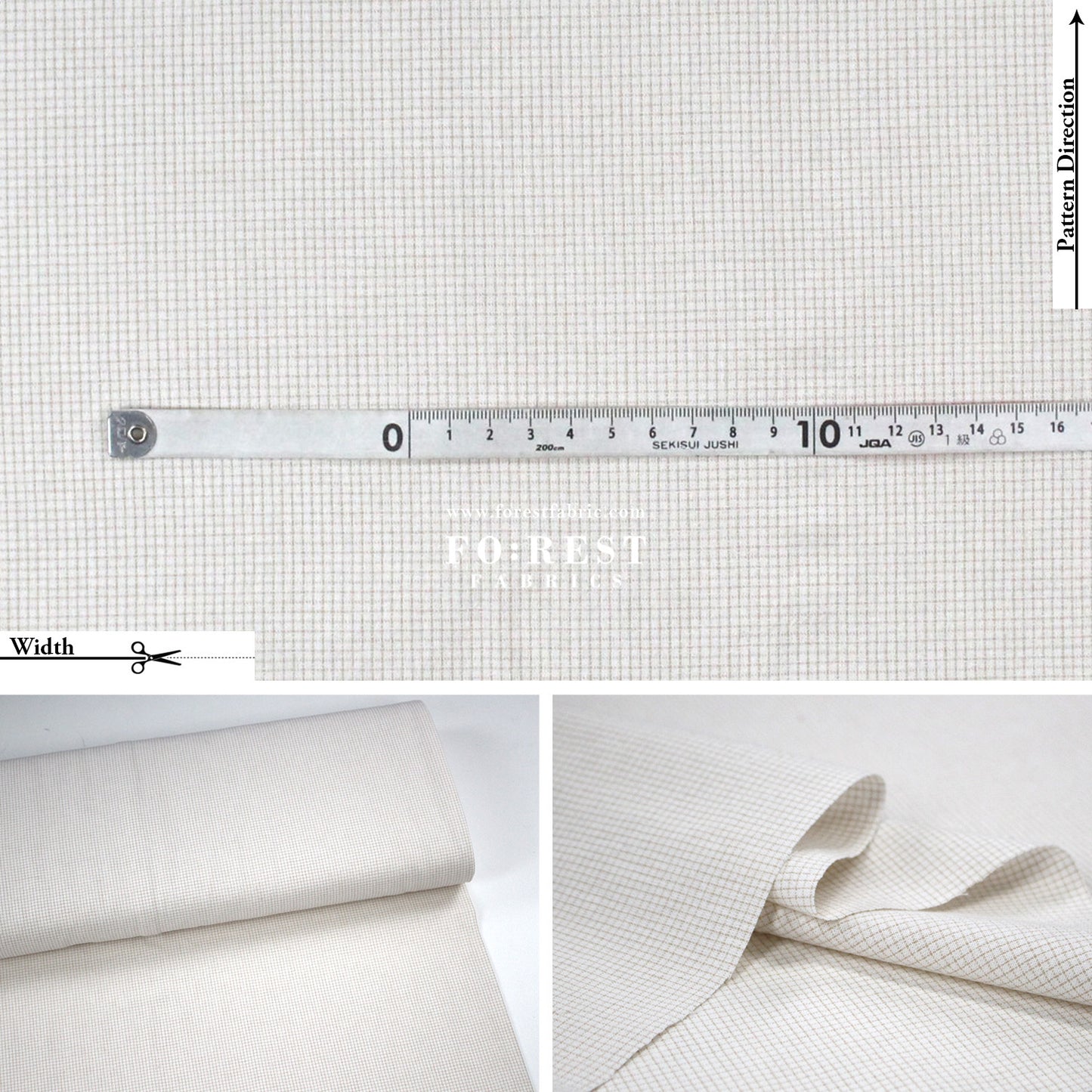 Yarn dyed cotton - Check1 fabric