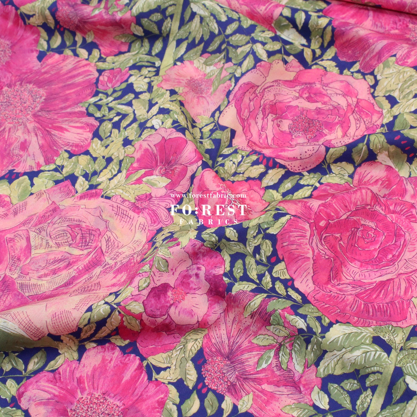 Liberty of London (Cotton Tana Lawn Fabric) - Rose Xanthe
