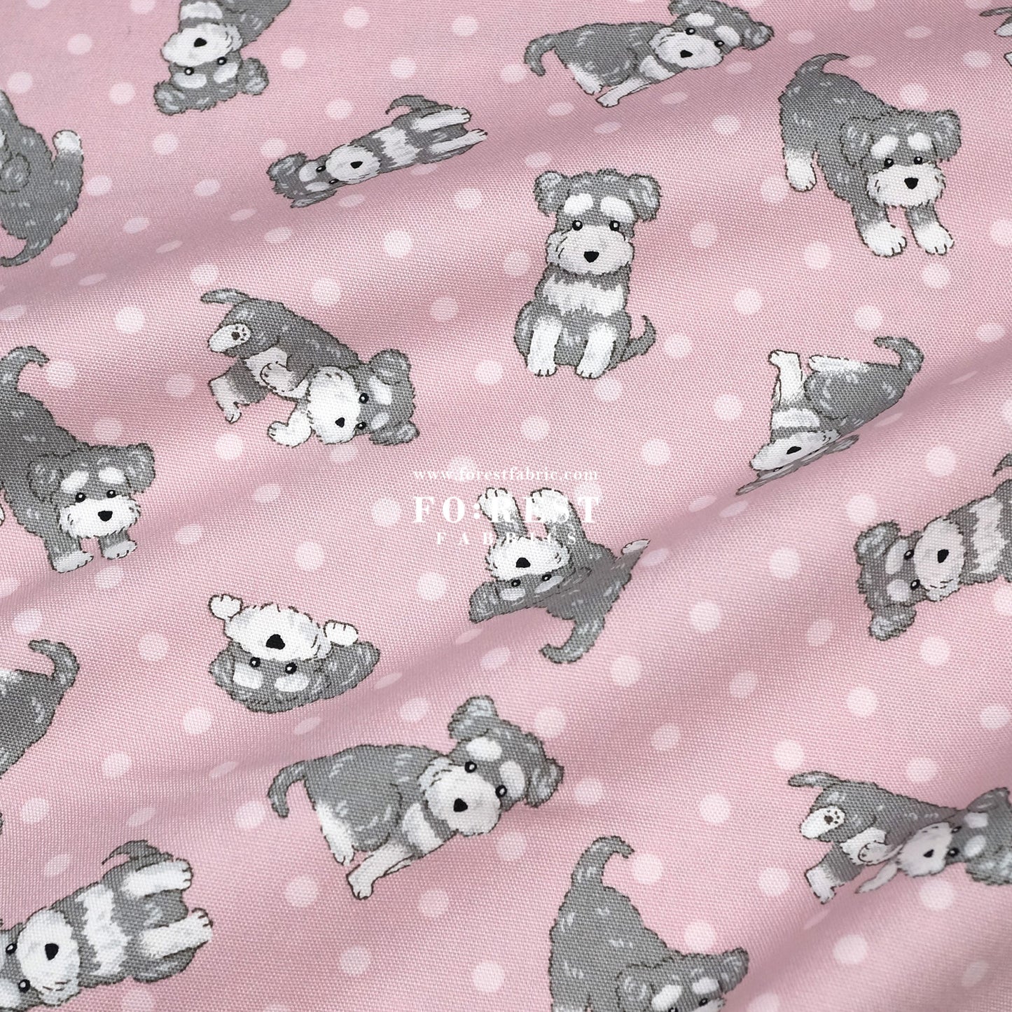 oxford - Schnauzer Dogs fabric