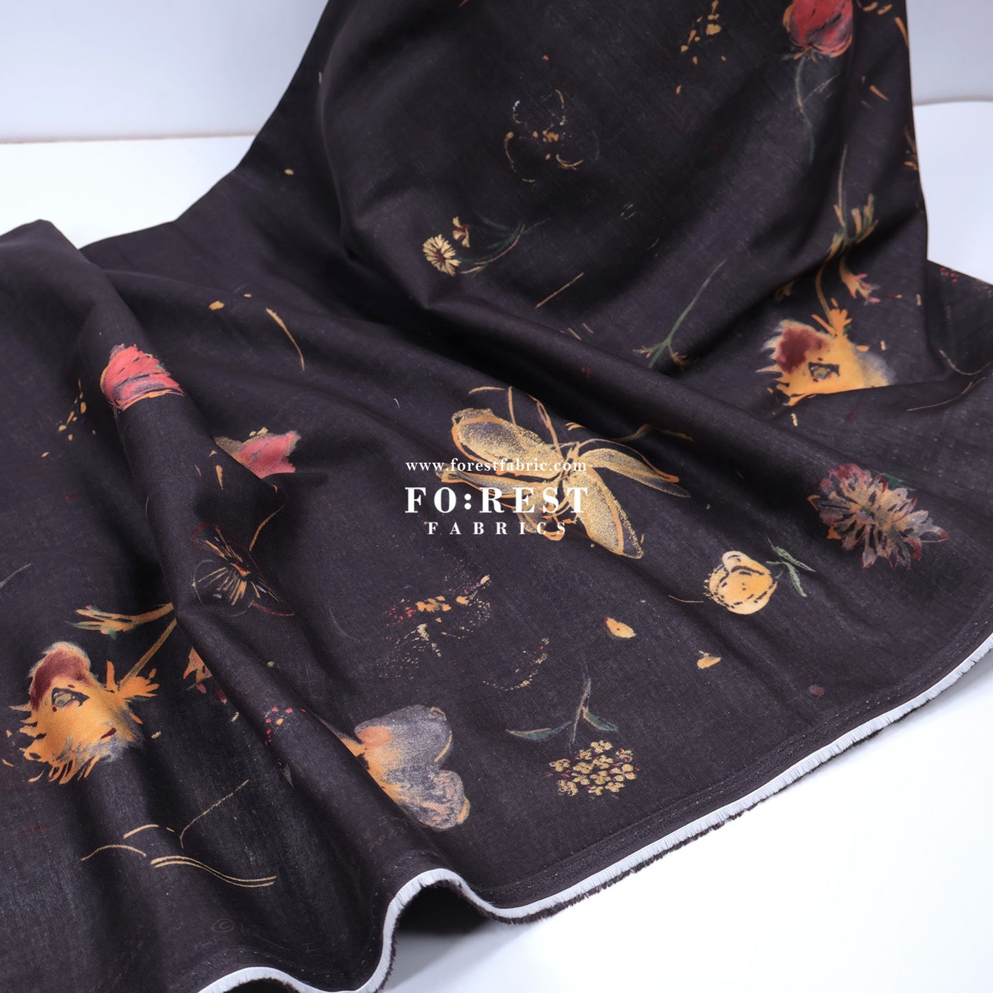 Organic double gauze - hana no toki niwa 有機二重紗