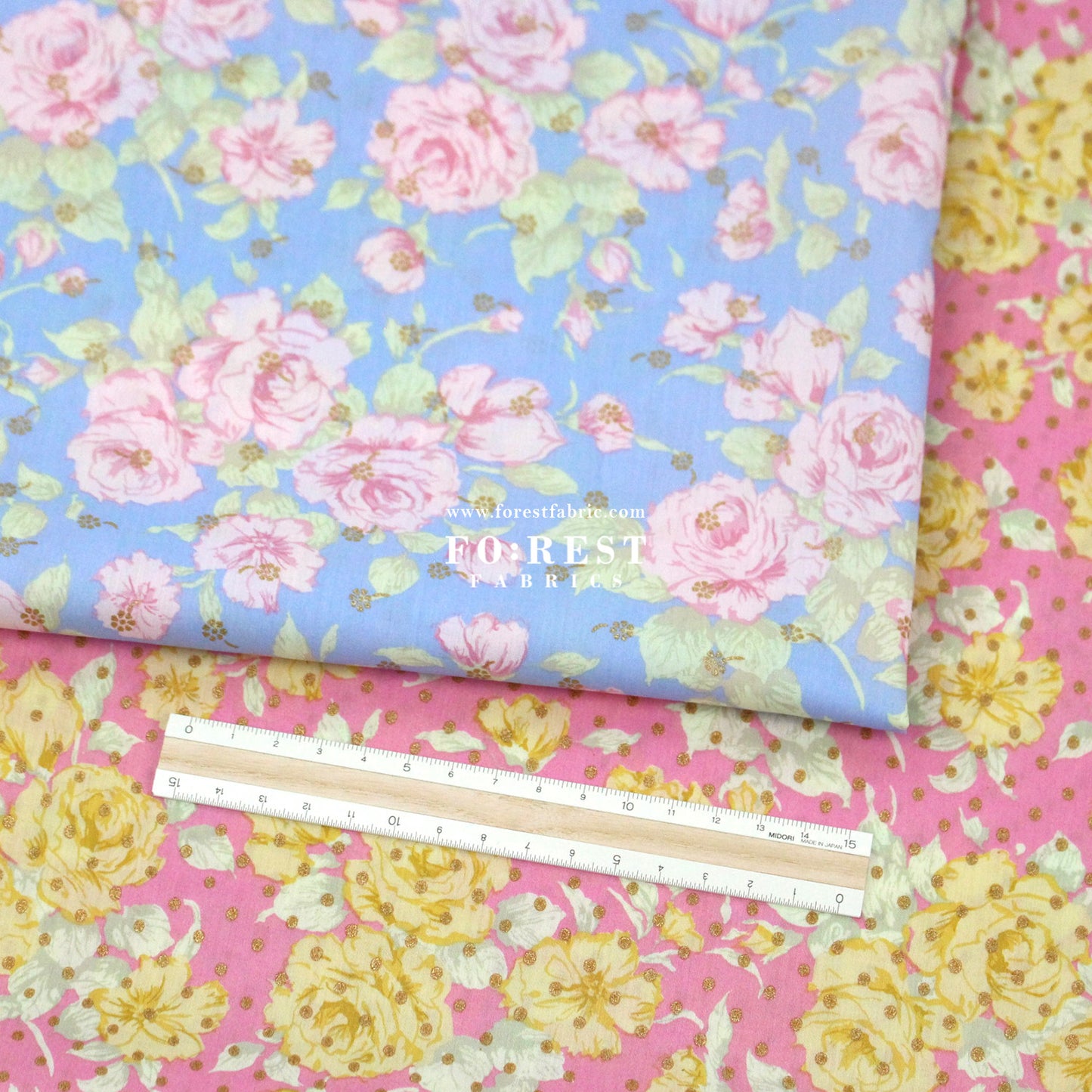 Liberty of London (Cotton Tana Lawn Fabric) - Carline Love Blossom
