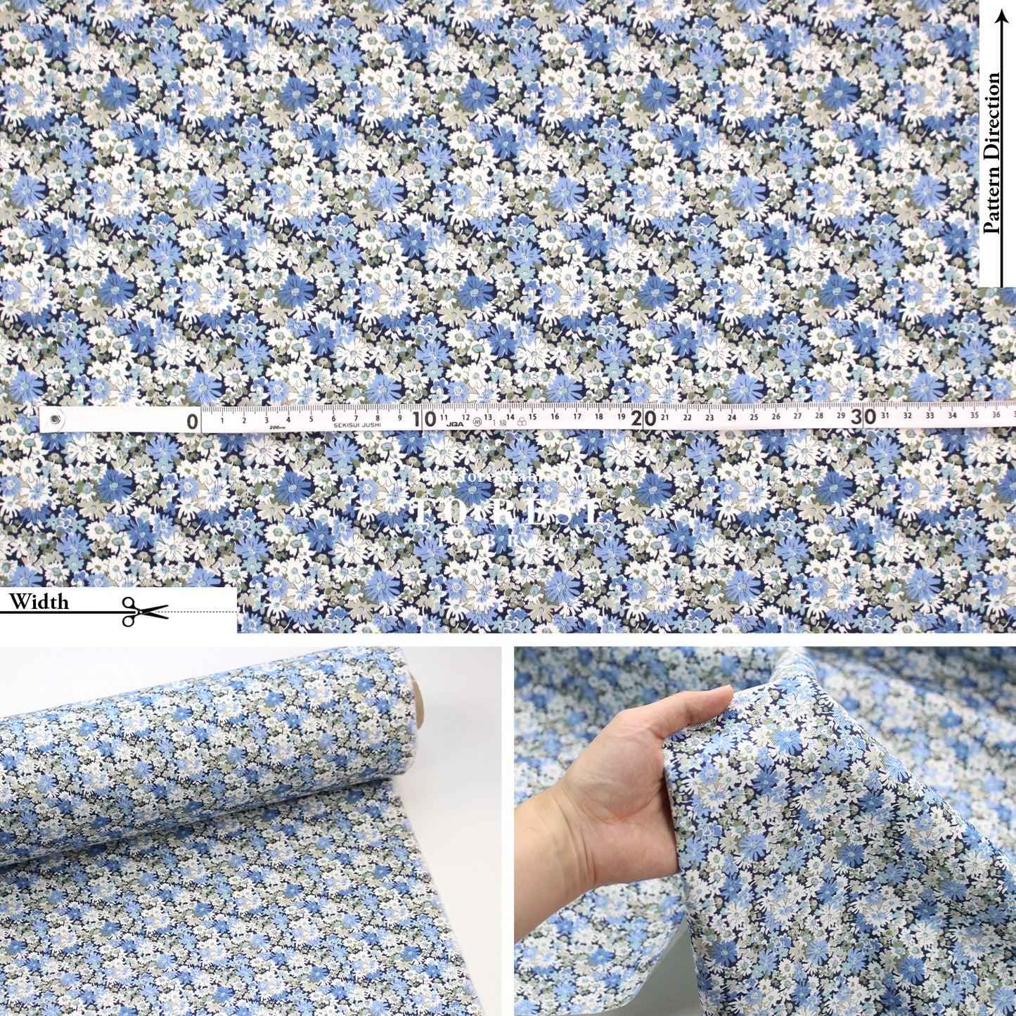 Liberty of London (Cotton Twill Fabric) - Libby