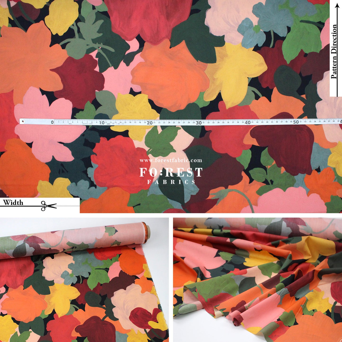 Liberty of London (Tana Lawn™ Cotton Fabric) - Marina's Tea Garden