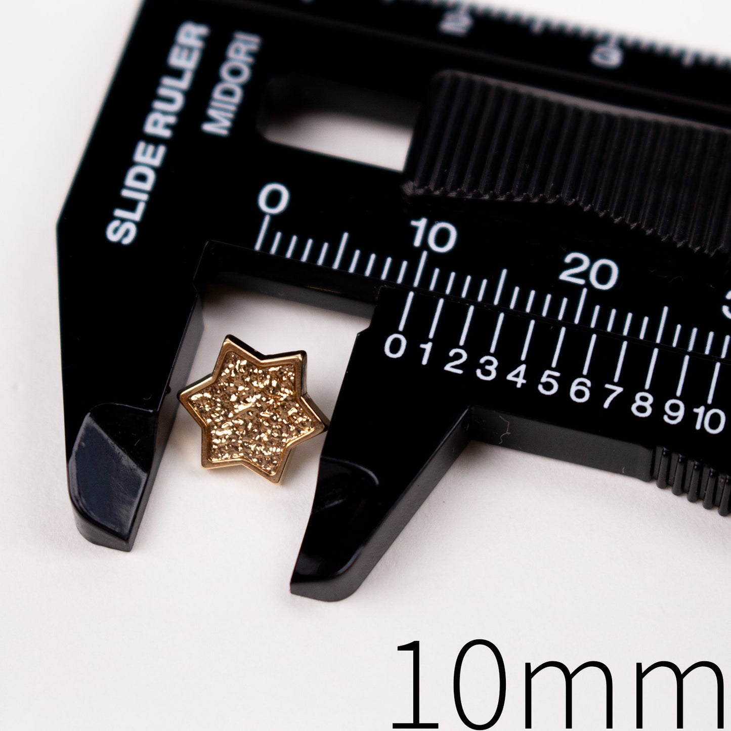 10mm Six-Point Star Shank Buttons