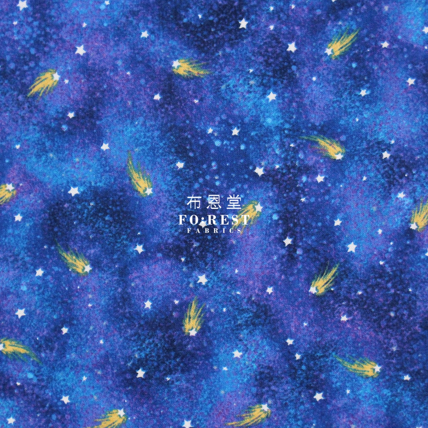 Cotton - Arctic Night Sky Fabric