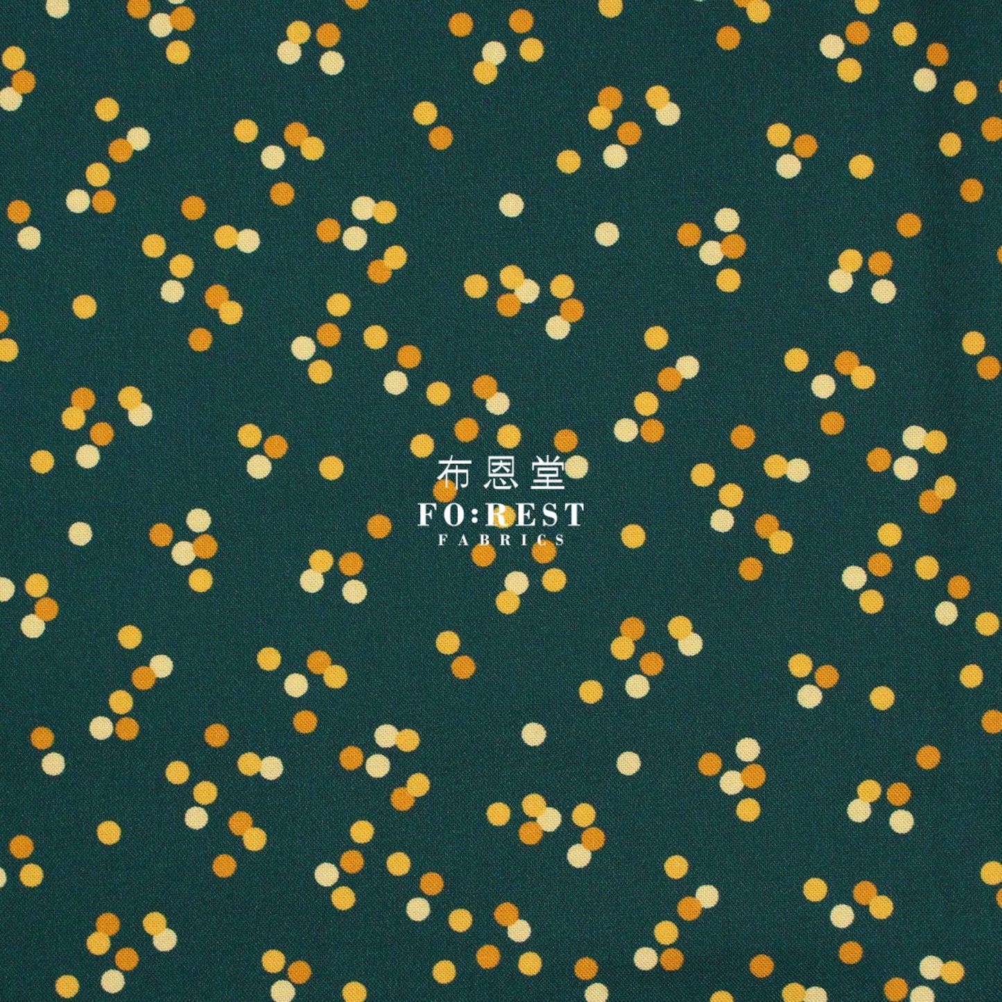 Cotton - Billy Balls Evergreen Fabric