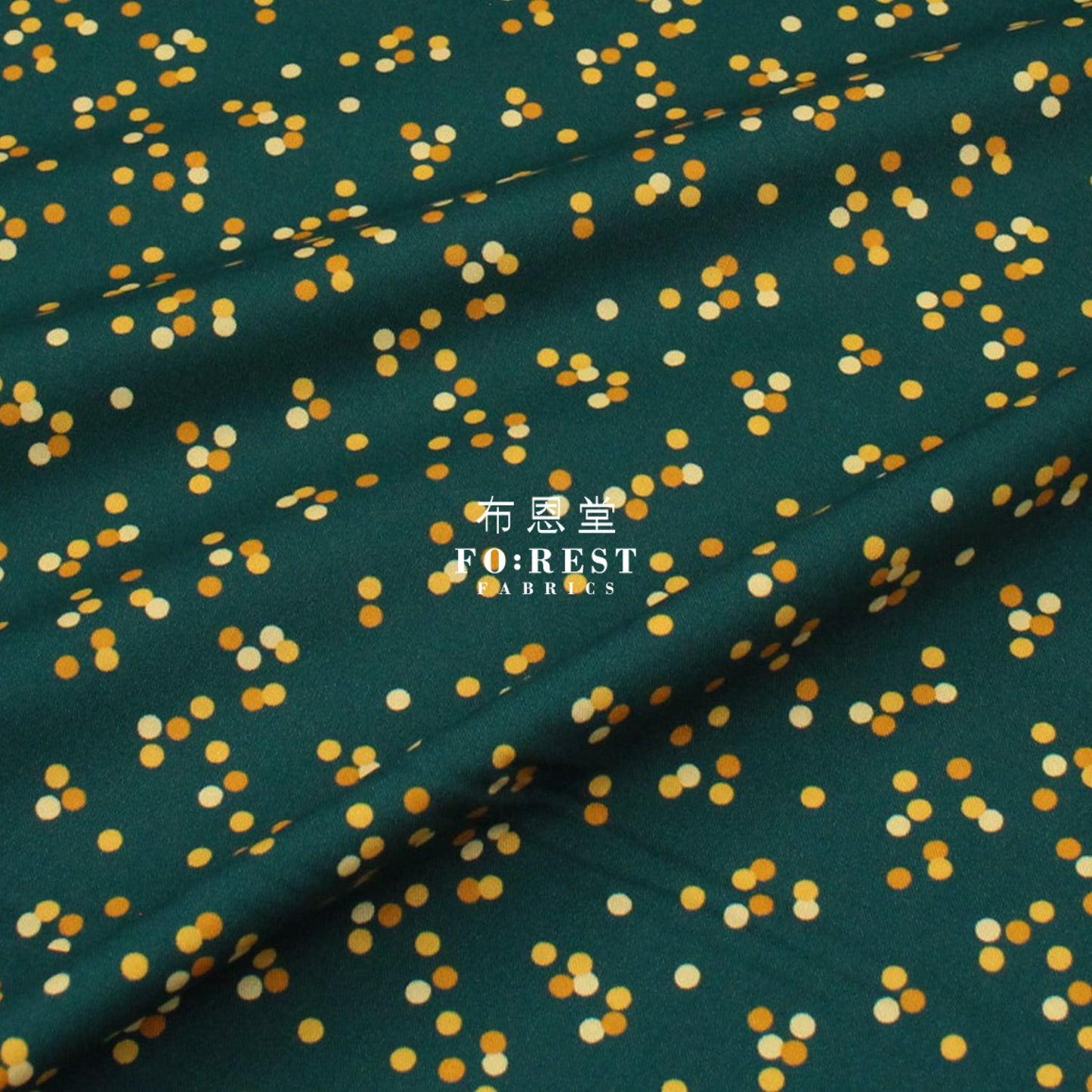 Cotton - Billy Balls Evergreen Fabric