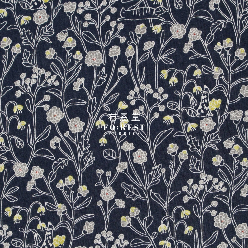 Cotton - Cats Hide And Seek Navy