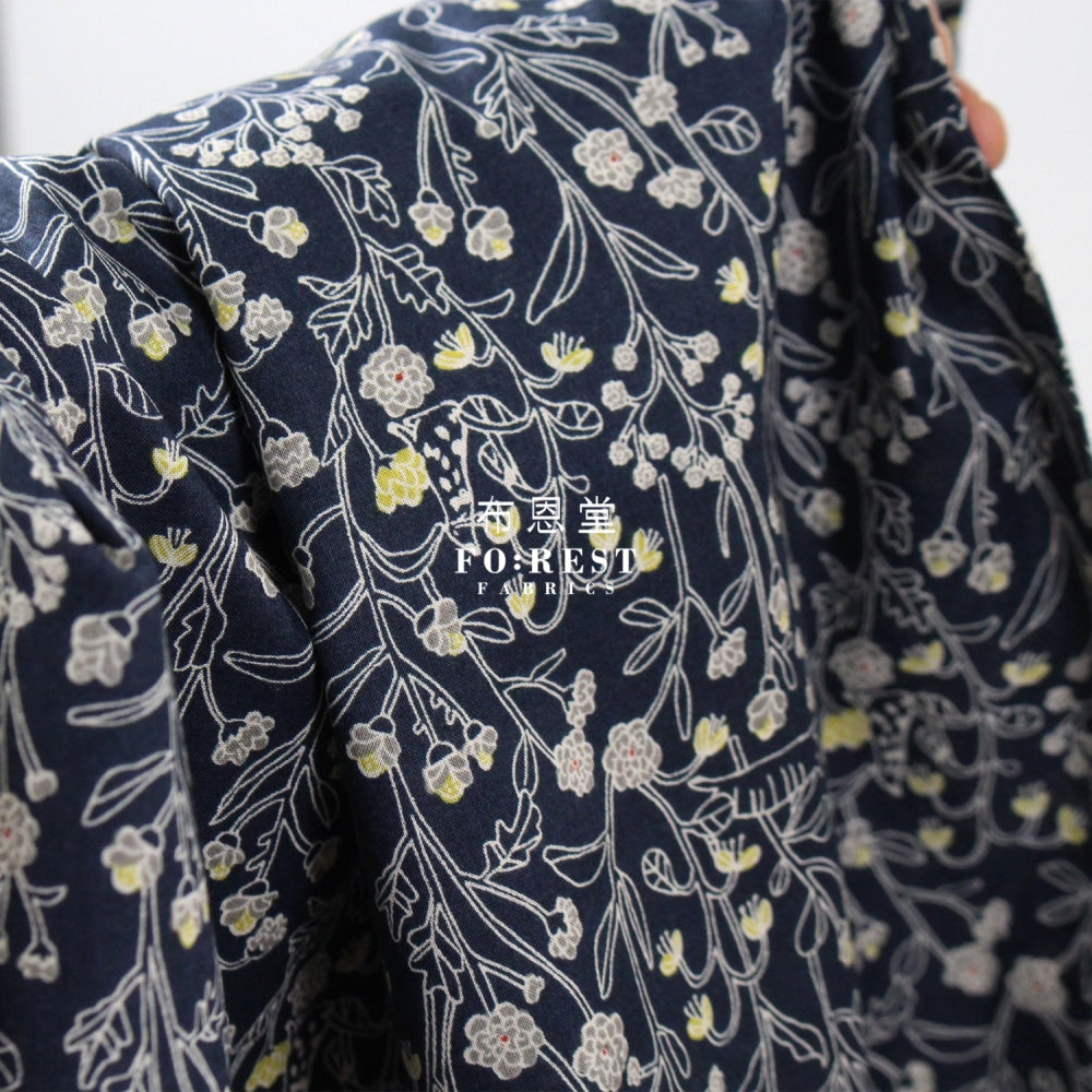 Cotton - Cats Hide And Seek Navy