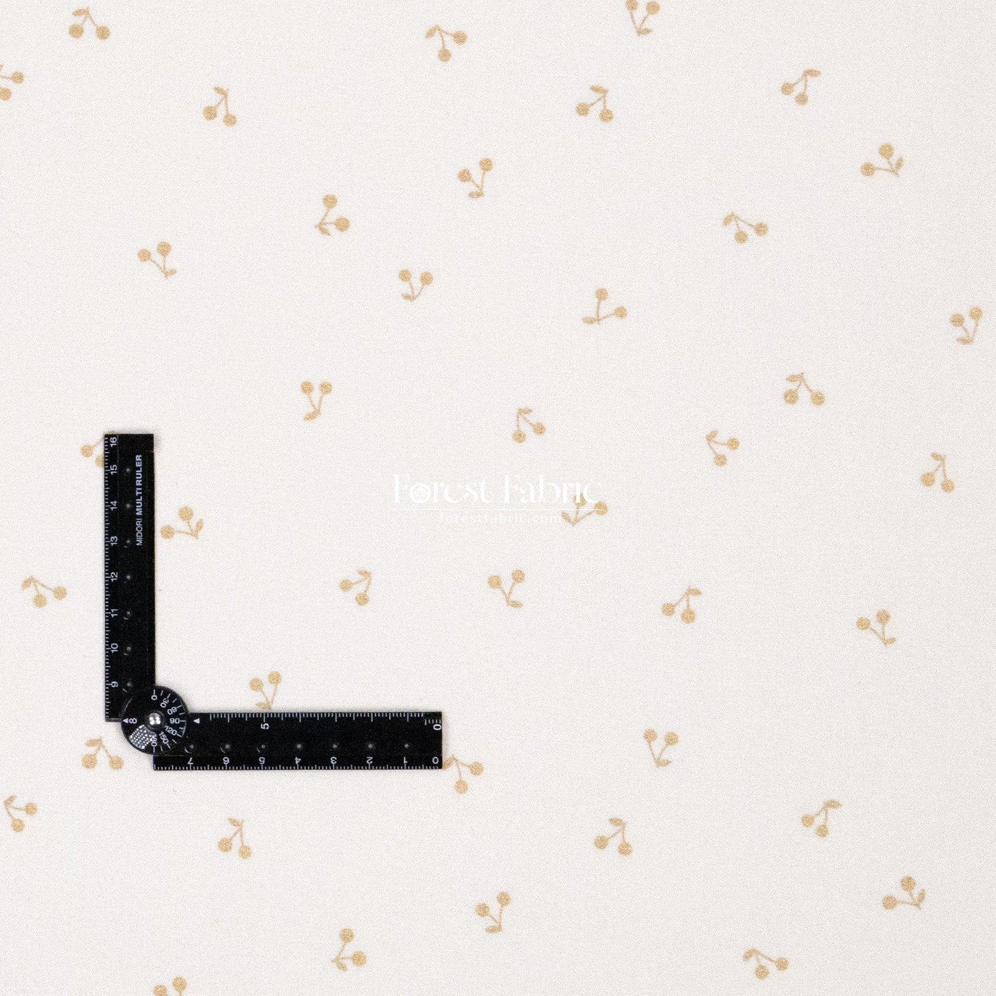 cotton - Cherry with metallic fabric - FO:REST Fabric 布恩堂Liberty fabrictana lawnjapanese fabricykk zipper
