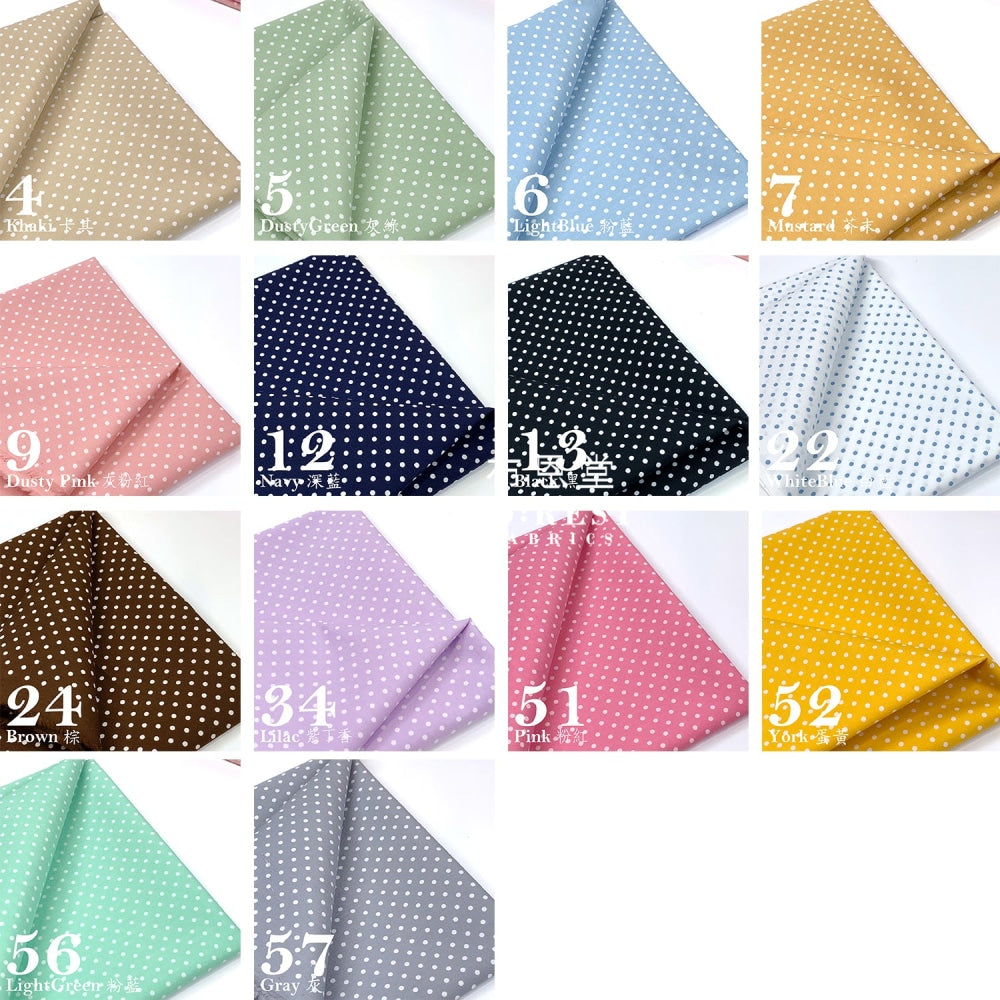 Cotton - Circle Dot Fabric Cotton