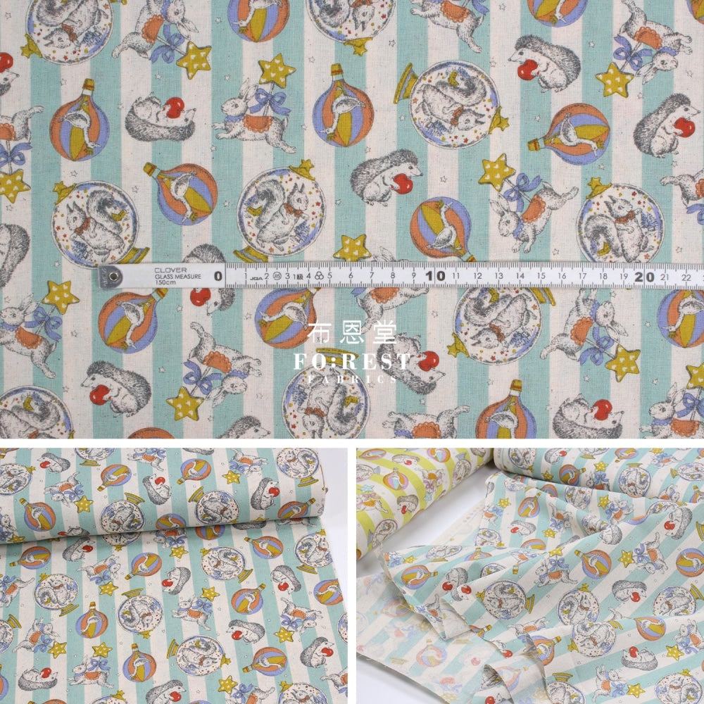 Cotton - Crystal Ball Fabric Blue Cotton