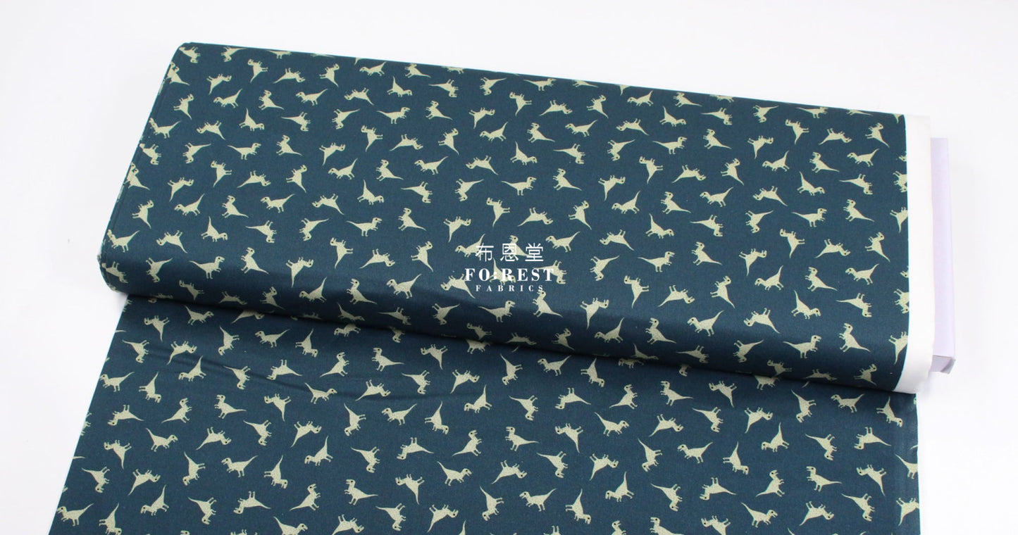Cotton - Dinosaurs Velociraptor Fabric