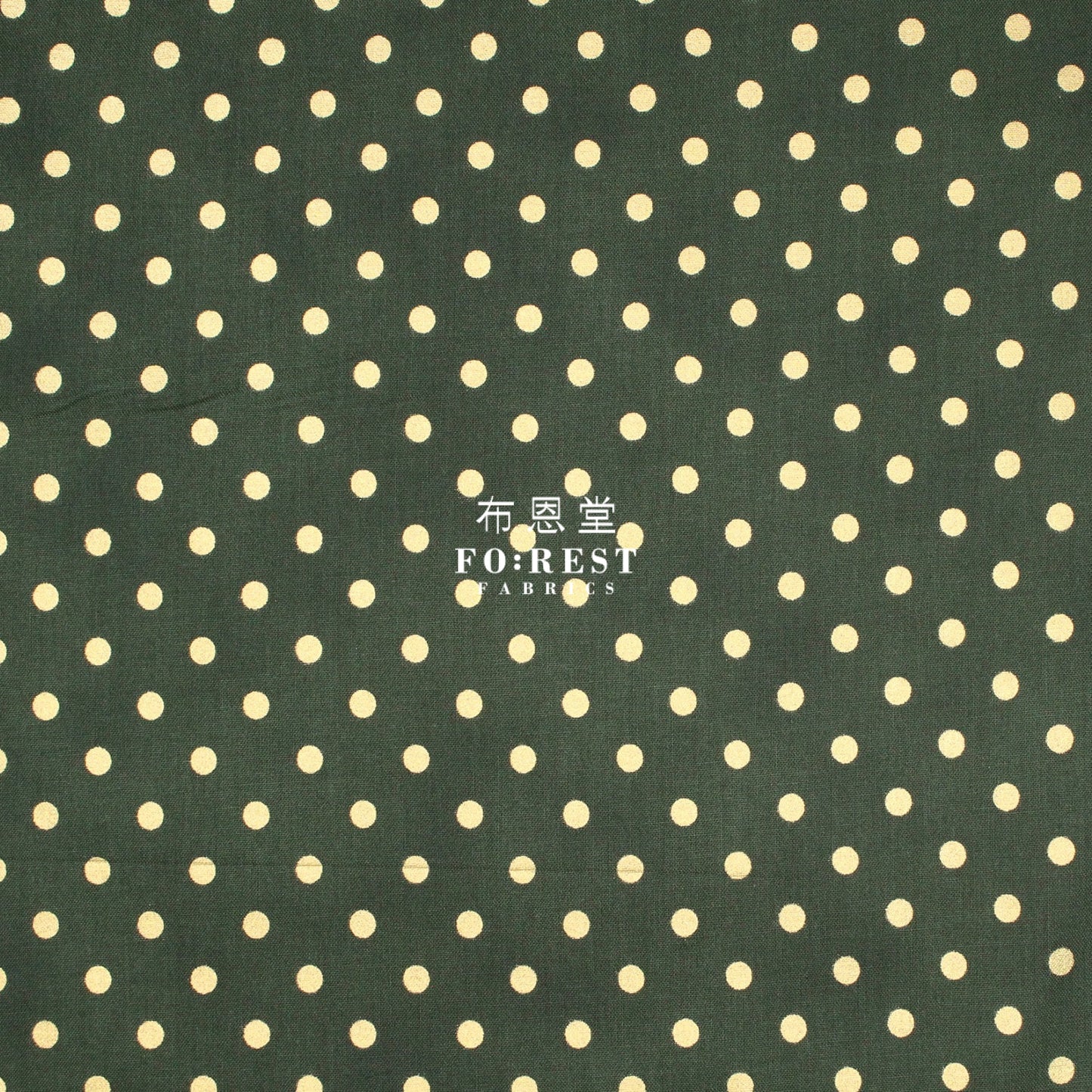 Cotton - Dot Hunter Metallic Fabric
