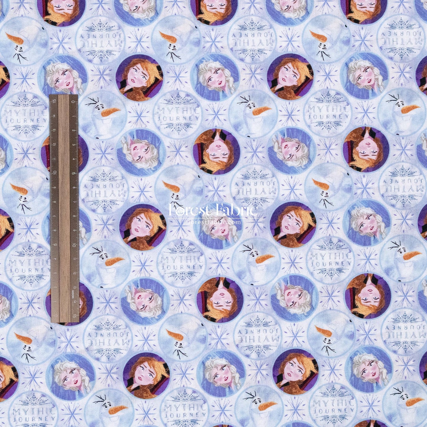 cotton - Frozen fabric - FO:REST Fabric 布恩堂Liberty fabrictana lawnjapanese fabricykk zipper
