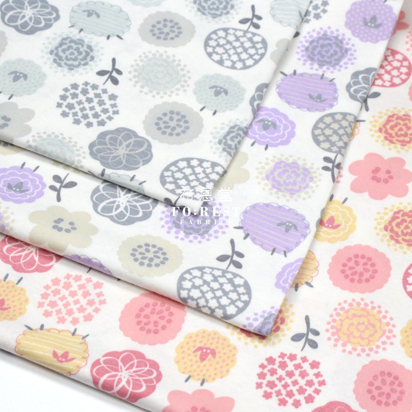 Cotton Jersey Knit - Wool Fabric Pink 針織