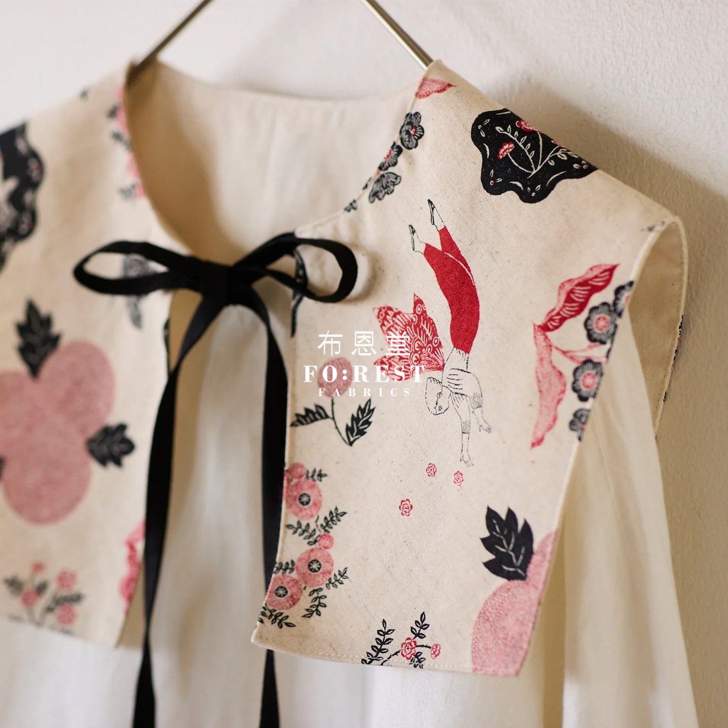 Cotton Linen - Garden Sanae Sugimoto Fabric Natural