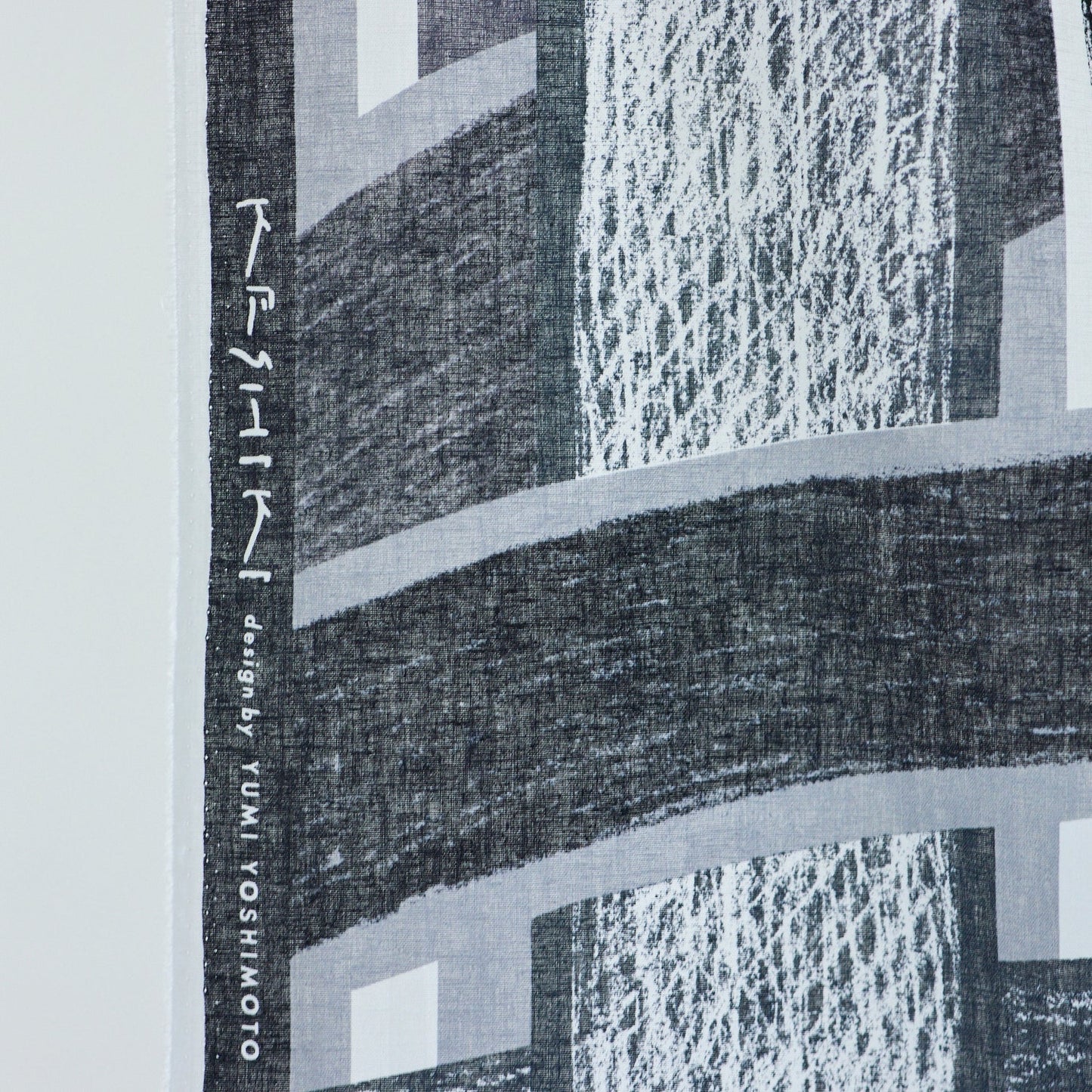 cotton linen - KESHIKI Highway fabric D - FO:REST Fabric 布恩堂Liberty fabrictana lawnjapanese fabricykk zipper