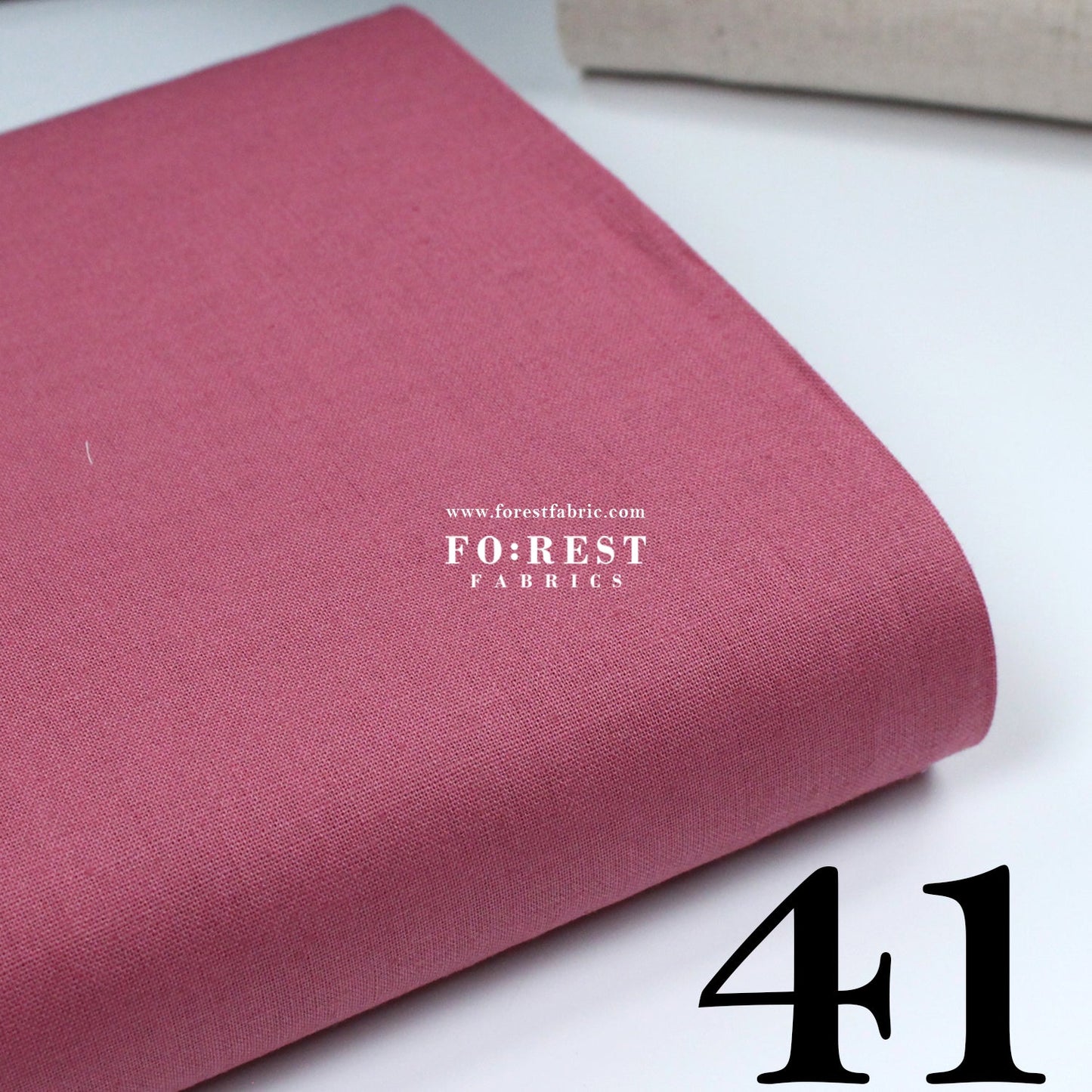 cotton linen - solid fabric 薄棉麻 - FO:REST Fabric 布恩堂Liberty fabrictana lawnjapanese fabricykk zipper
