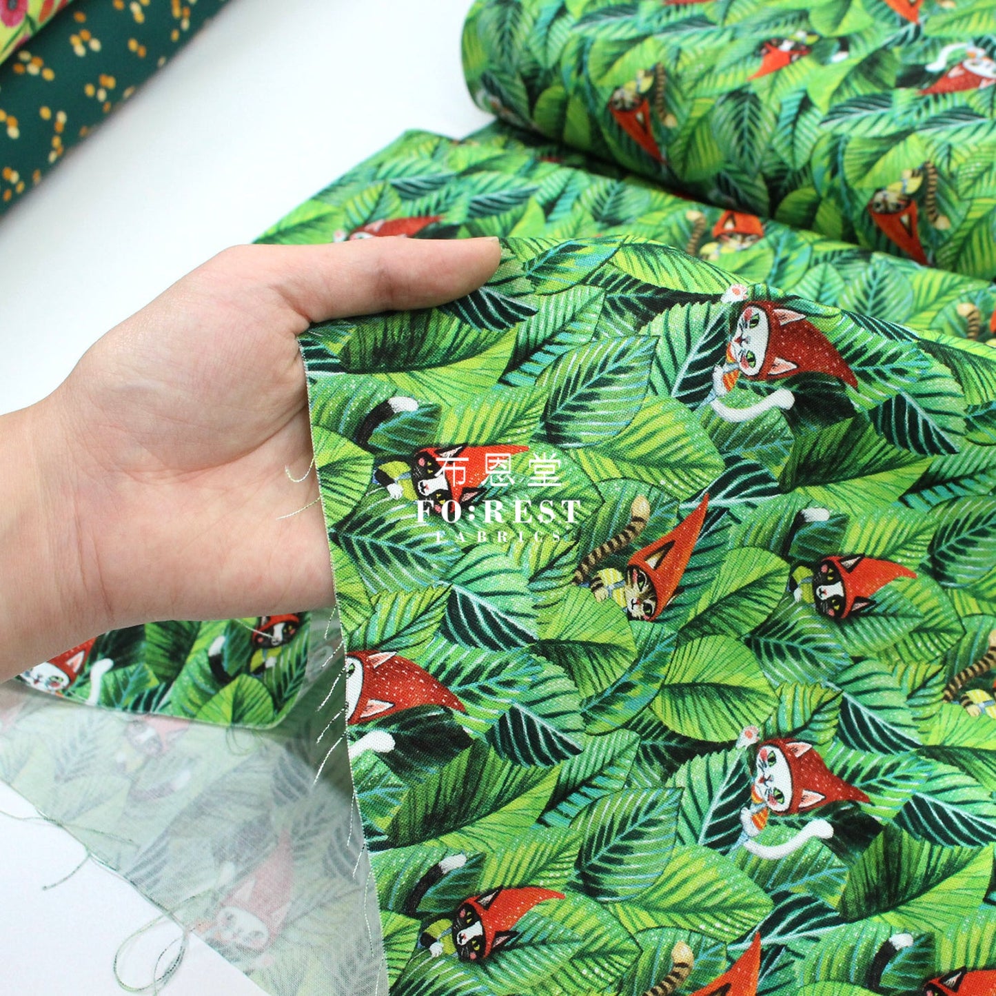 Cotton - My Gnomies Cats Fabric