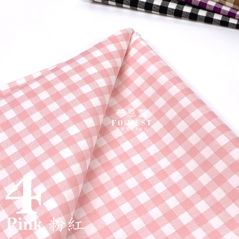 Cotton - Pastel Grid Fabric Cotton