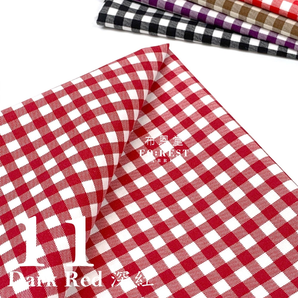 Cotton - Pastel Grid Fabric Cotton