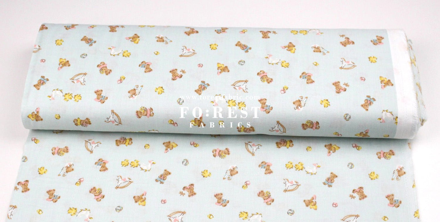 Double gauze - Teddy Bear fabric - FO:REST Fabric 布恩堂Liberty fabrictana lawnjapanese fabricykk zipper