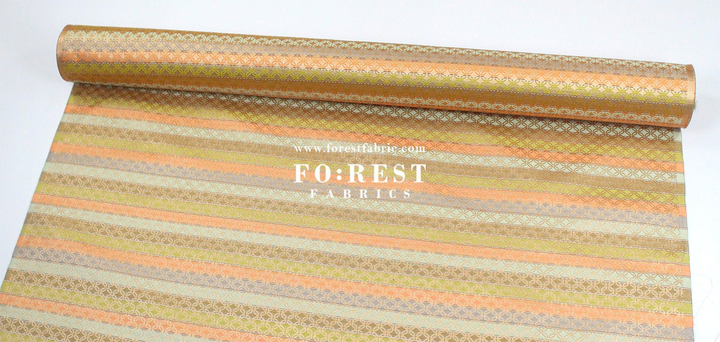 Gold Brocade - Tradition Shippo fabric - FO:REST Fabric 布恩堂Liberty fabrictana lawnjapanese fabricykk zipper