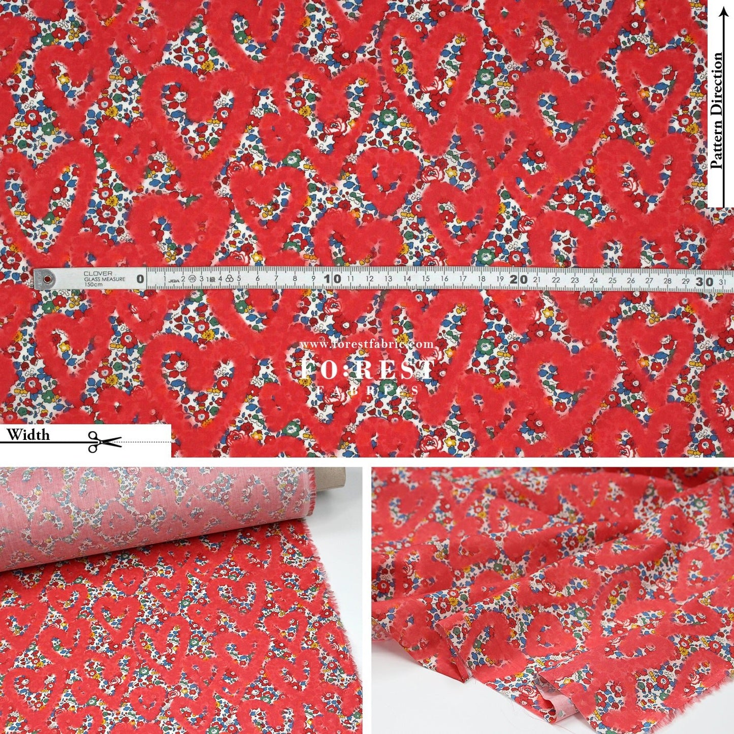 Liberty of London (Cotton Tana Lawn Fabric) - Betsy Ann Graffiti - FO:REST Fabric 布恩堂Liberty fabrictana lawnjapanese fabricykk zipper