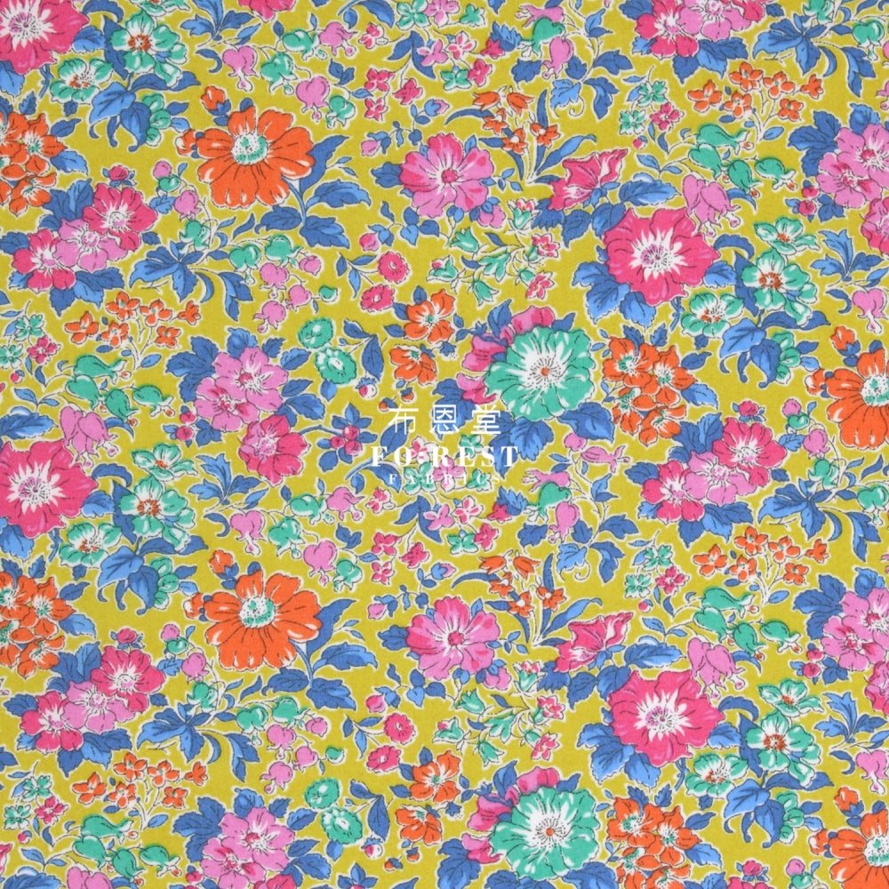 Liberty of London (Cotton Tana Lawn Fabric) - CLARE RICH - FO:REST Fabric 布恩堂Liberty fabrictana lawnjapanese fabricykk zipper