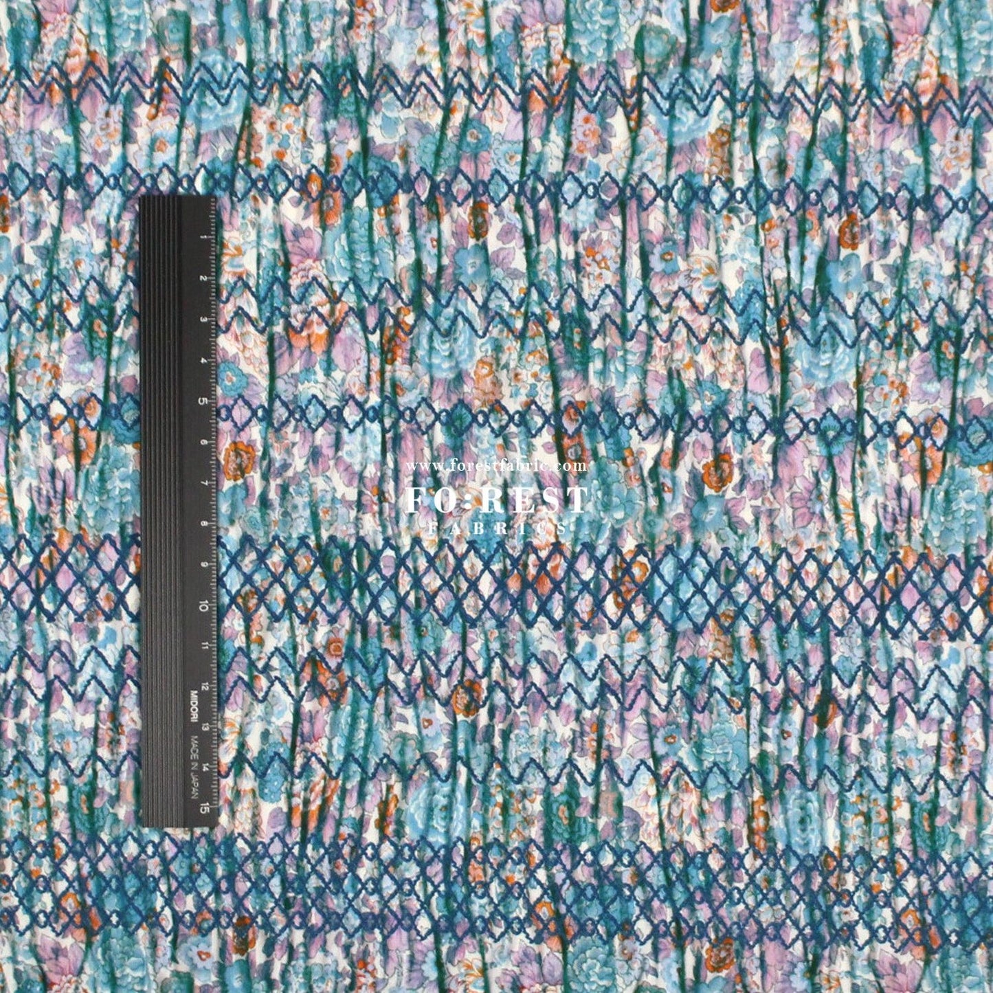Liberty of London (Cotton Tana Lawn Fabric) - Elysian Smock - FO:REST Fabric 布恩堂Liberty fabrictana lawnjapanese fabricykk zipper