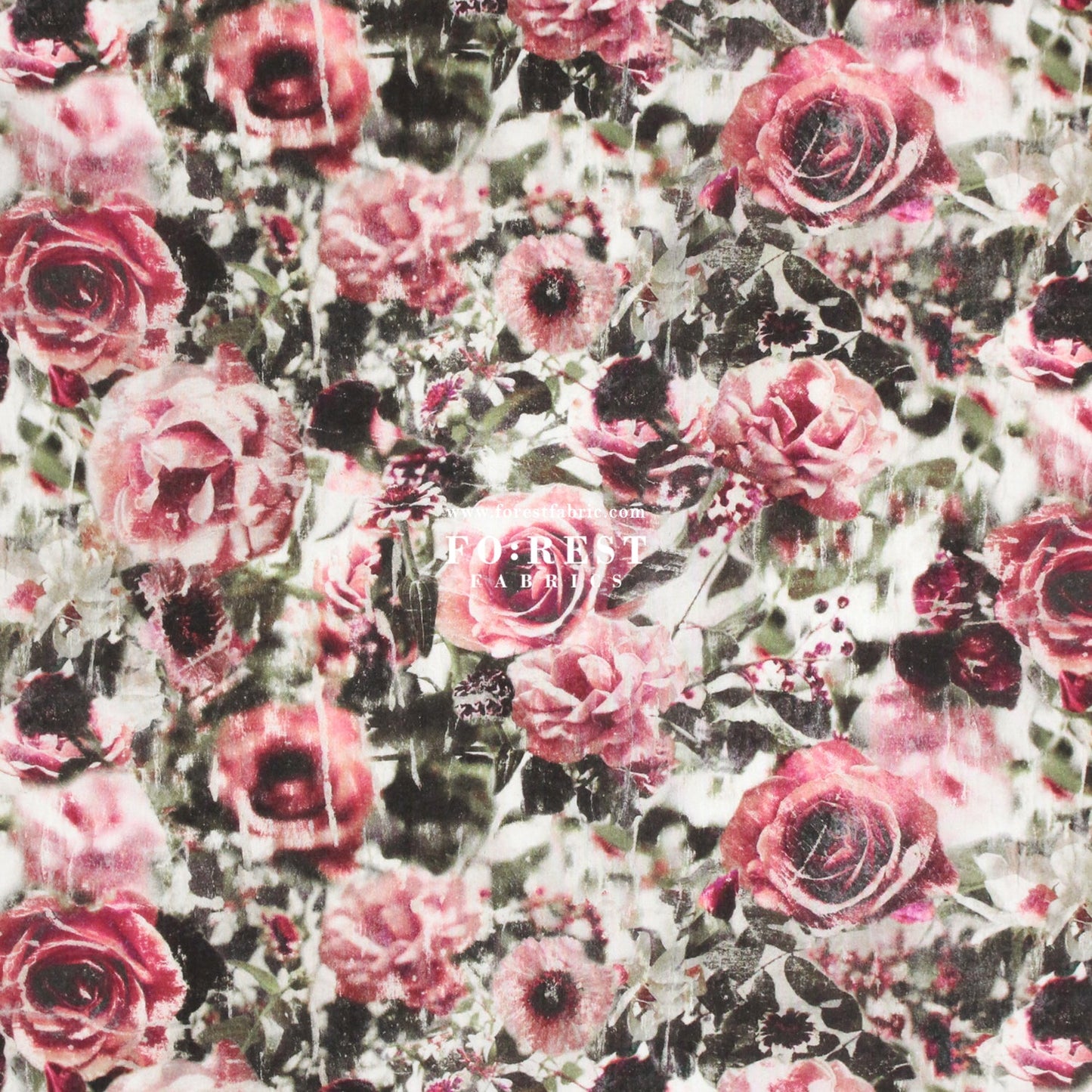 Liberty of London (Cotton Tana Lawn Fabric) - Florists Lens A - FO:REST Fabric 布恩堂Liberty fabrictana lawnjapanese fabricykk zipper