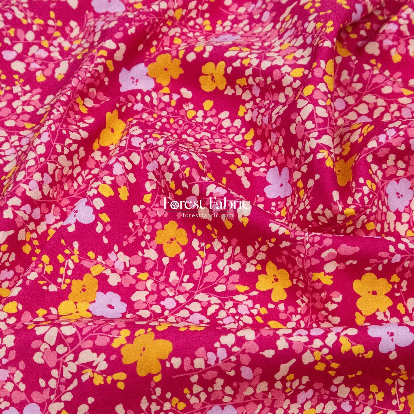 Liberty of London (Cotton Tana Lawn Fabric) - Fluttering Buds - FO:REST Fabric 布恩堂Liberty fabrictana lawnjapanese fabricykk zipper