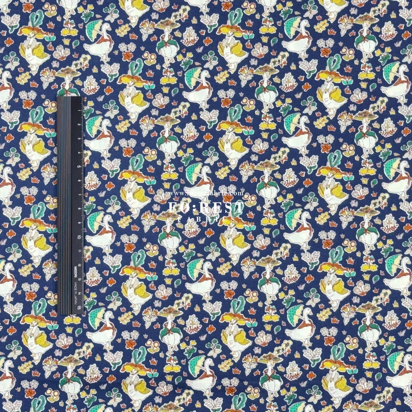 Liberty of London (Cotton Tana Lawn Fabric) - Goosey Gladrags - FO:REST Fabric 布恩堂Liberty fabrictana lawnjapanese fabricykk zipper
