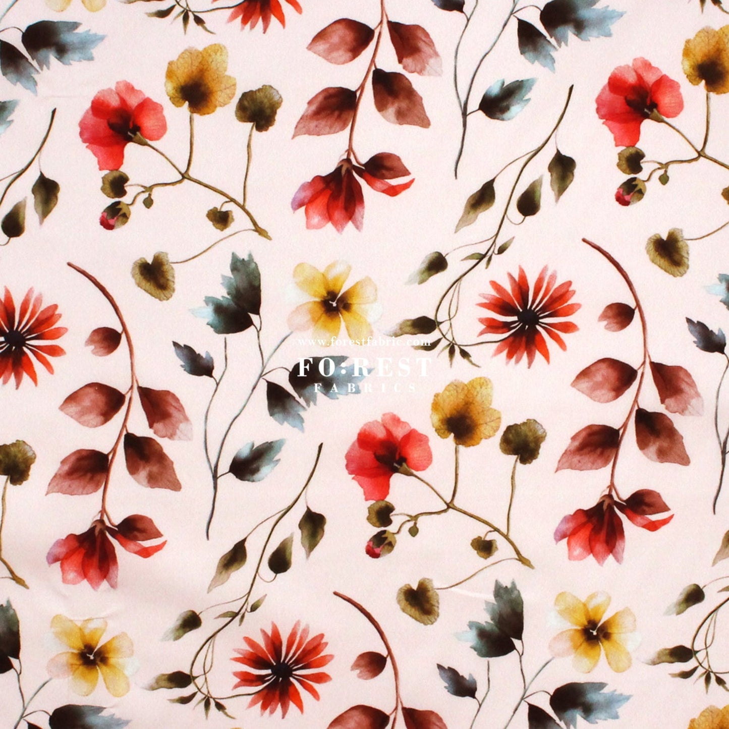 Liberty of London (Cotton Tana Lawn Fabric) - Herbarium C - FO:REST Fabric 布恩堂Liberty fabrictana lawnjapanese fabricykk zipper