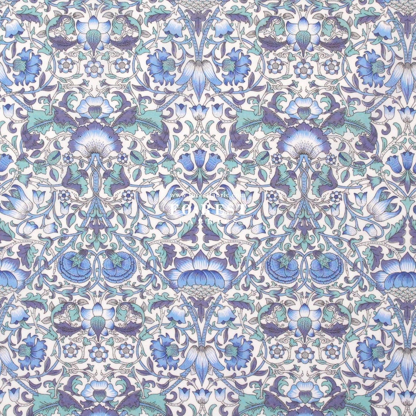 Liberty of London (Cotton Tana Lawn Fabric) - LODDEN G - FO:REST Fabric 布恩堂Liberty fabrictana lawnjapanese fabricykk zipper
